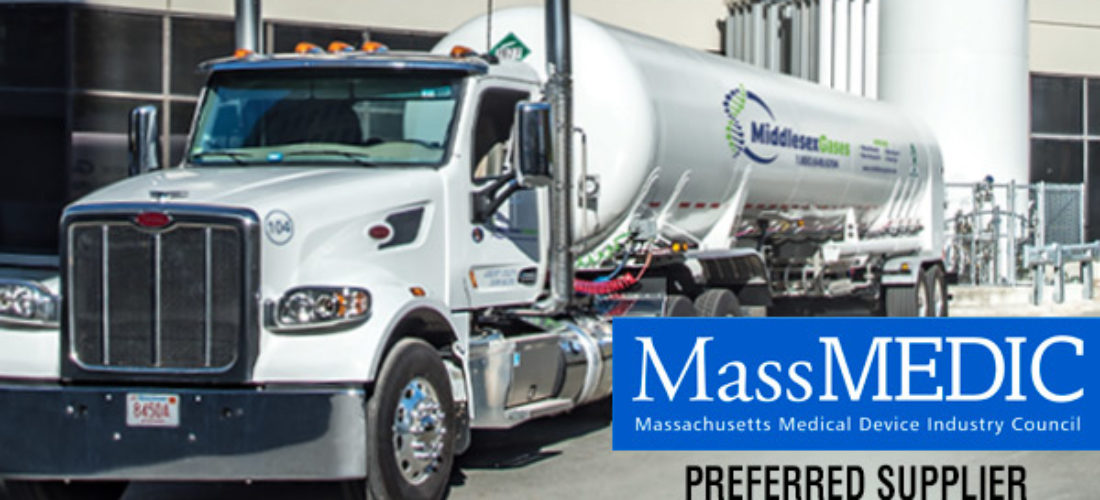 In 2020 Middlesex Gases sells over 500,000,000 c.f. of nitrogen gas into the marketplace and becomes the preferred supplier for the Massachusetts Medical Device Industry Council (MassMEDIC) of Boston, MA.