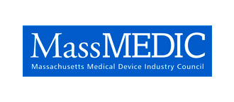 A photo of the MassMed logo