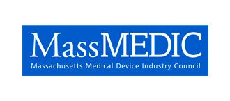 A photo of the MassMed logo