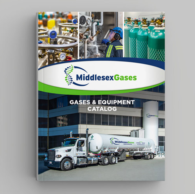 A photo of the Middlesex Gases catalog