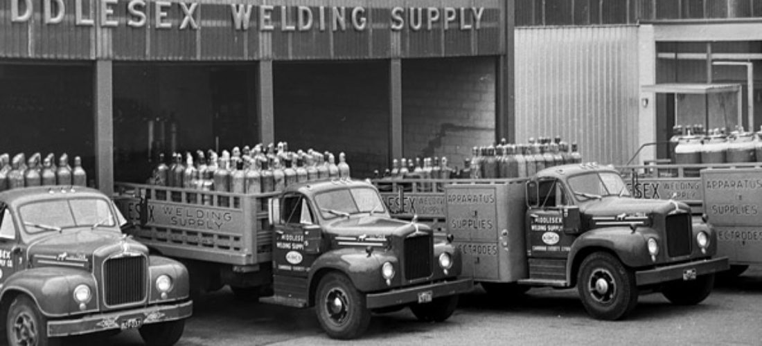 In 1960 Middlesex Welding Supply opens a Cambridge, MA office building along with a warehouse, store and distribution center.