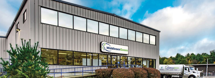 A photo of the Middlesex building