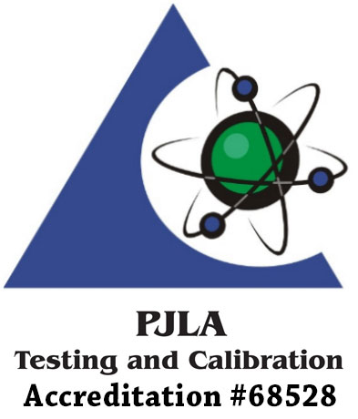 PJLA Testing and Calibration Badge for Middlesex Gases