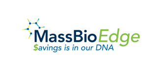 A photo of the MassBio Edge logo