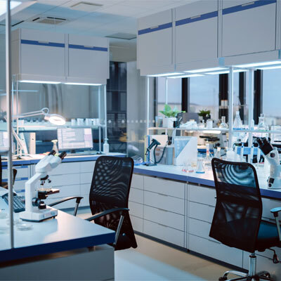 Photo of a research laboratory, used for blog post 'Is Your Lab On The Move?'