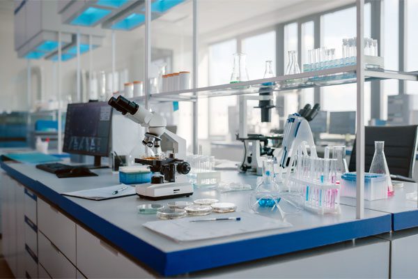 Image of a life sciences laboratory