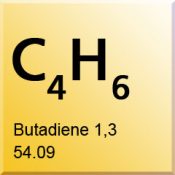 A photo of the element Butadine