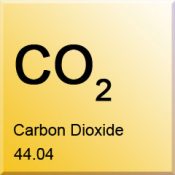 A photo of the element Carbon Dioxide