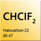 A photo of the element Halocarbon