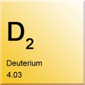 A photo of the element Deuterium