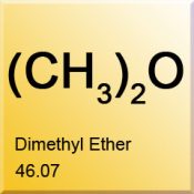A photo of the element Dimetyhl Ether