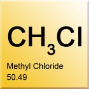 A photo of the element Methyl Chloride