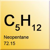 A photo of the element Neopentane