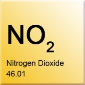 A photo of the element Nitrogen Dioxide