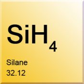 A photo of the element Silane