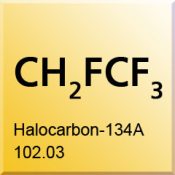 A photo of the element Halocarbon 134A