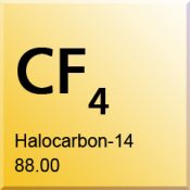 A photo of the element Halocarbon 14